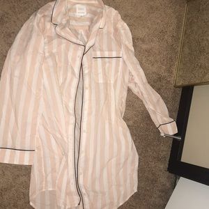 banana republic pajama shirt